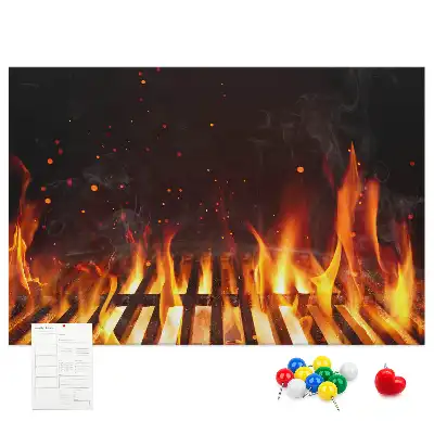 Tablica korkowa Grill