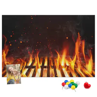 Tablica korkowa Grill