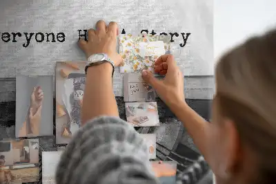 Tablica korkowa Każdy ma historię