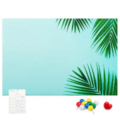 Tablica korkowa w ramie z palm