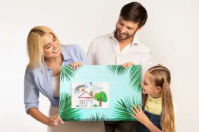 Ozdobna tablica korkowa z motywem botanicznym Deszczowy las