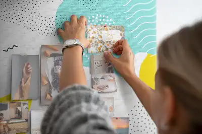 Tablica korkowa dla dzieci Abstrakcja POP