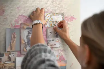 Tablica korkowa Akwarela mapa świata