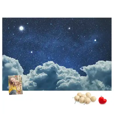 Tablica korkowa Nocne niebo