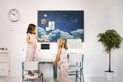 Tablica korkowa Nocne niebo