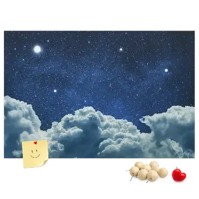 Tablica korkowa Nocne niebo