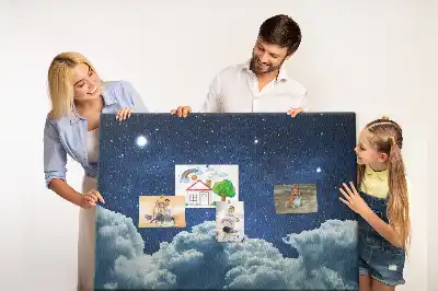 Tablica korkowa Nocne niebo