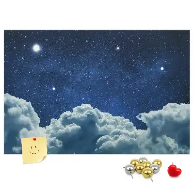 Tablica korkowa Nocne niebo