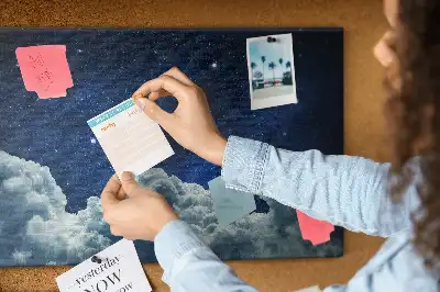 Tablica korkowa Nocne niebo
