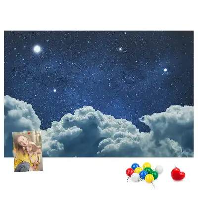 Tablica korkowa Nocne niebo