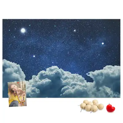 Tablica korkowa Nocne niebo