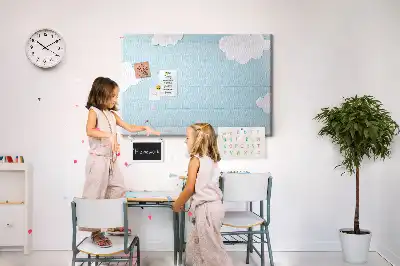 Tablica korkowa dla dzieci