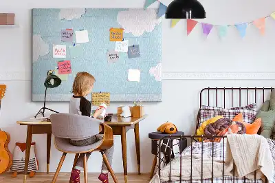 Tablica korkowa dla dzieci