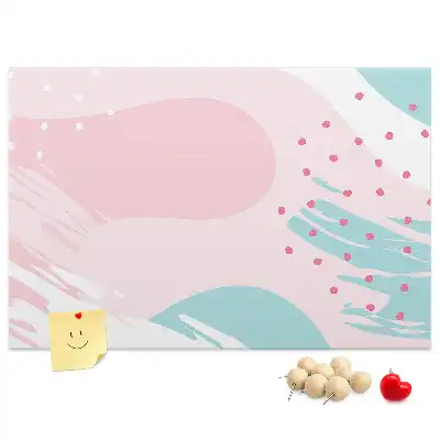 Tablica korkowa Pastelowa abstrakcja