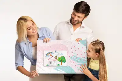 Tablica korkowa Pastelowa abstrakcja