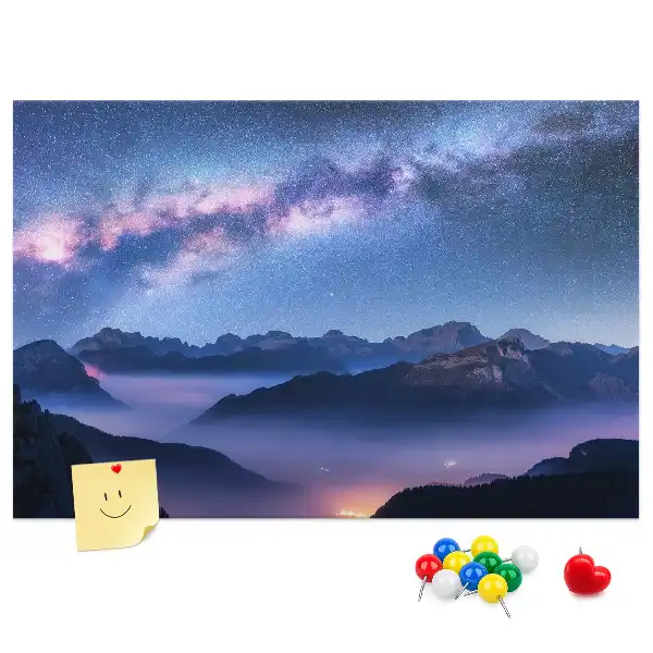 Tablica korkowa dla dzieci Droga Mleczna