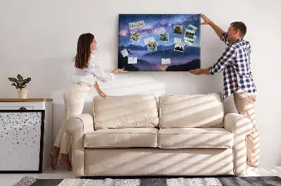 Tablica korkowa dla dzieci Droga Mleczna