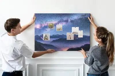 Tablica korkowa dla dzieci Droga Mleczna