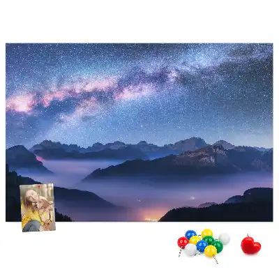 Tablica korkowa dla dzieci Droga Mleczna