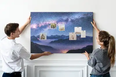 Tablica korkowa dla dzieci Droga Mleczna