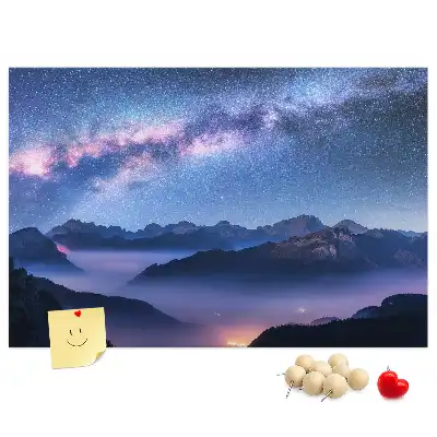 Tablica korkowa dla dzieci Droga Mleczna