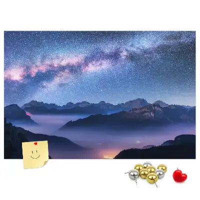 Tablica korkowa dla dzieci Droga Mleczna