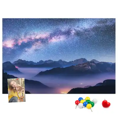 Tablica korkowa dla dzieci Droga Mleczna