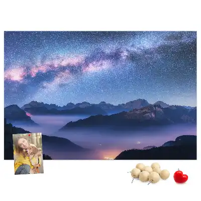 Tablica korkowa dla dzieci Droga Mleczna