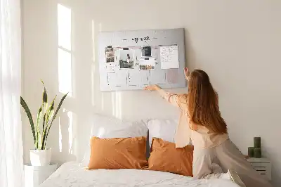 Tablica korkowa dla dzieci Mój planer tygodniowy