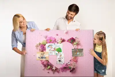 Tablica korkowa Serce z kwiatów