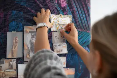 Tablica korkowa Egzotyczne kwiaty