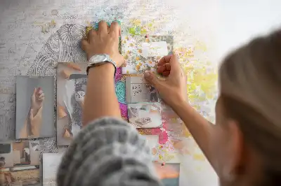 Tablica korkowa dla dzieci Abstrakcja mózg