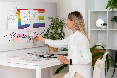 Korkowa tablica Napis bądź sobą