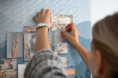 Tablica korkowa dla dzieci Górski krajobraz
