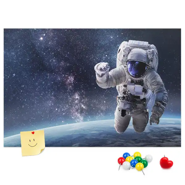 Ozdobna tablica korkowa Astronauta