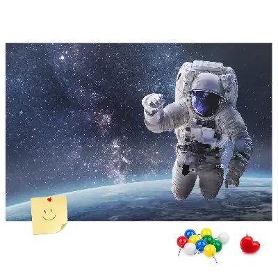Tablica korkowa ozdobna Astronauta
