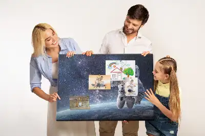 Ozdobna tablica korkowa Astronauta