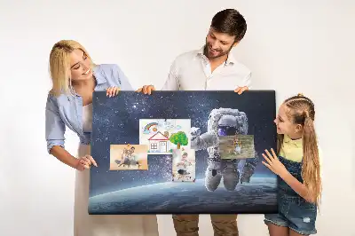 Ozdobna tablica korkowa Astronauta