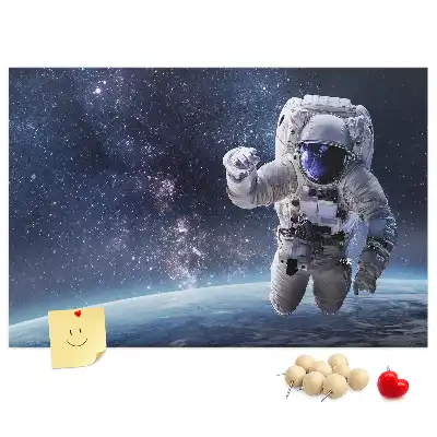 Ozdobna tablica korkowa Astronauta