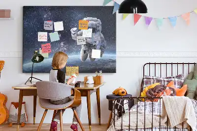 Ozdobna tablica korkowa Astronauta