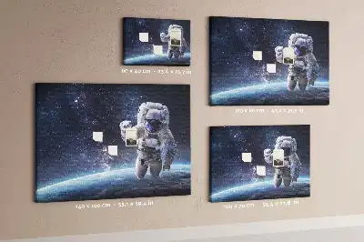 Ozdobna tablica korkowa Astronauta