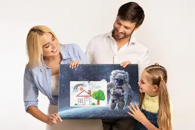Ozdobna tablica korkowa Astronauta