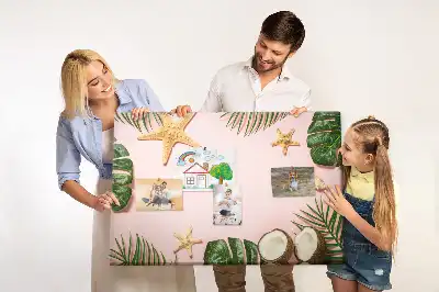 Tablica korkowa dla dzieci Letni nastrój