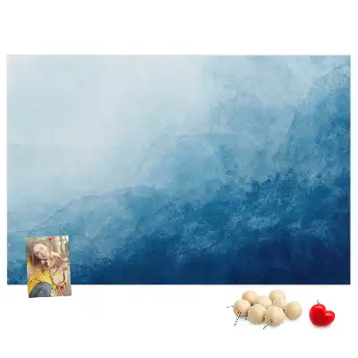 Tablica korkowa dla dzieci Abstrakcja woda