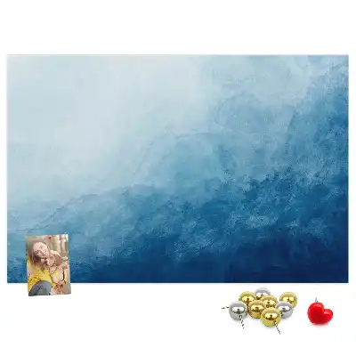 Tablica korkowa dla dzieci Abstrakcja woda