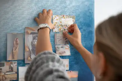 Tablica korkowa dla dzieci Abstrakcja woda