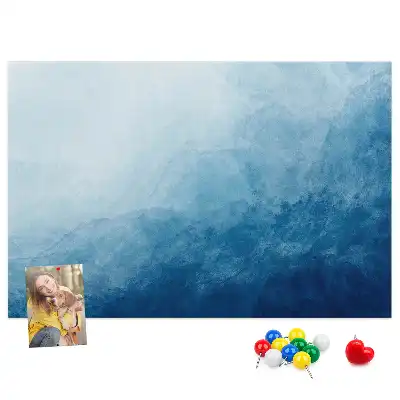 Tablica korkowa dla dzieci Abstrakcja woda