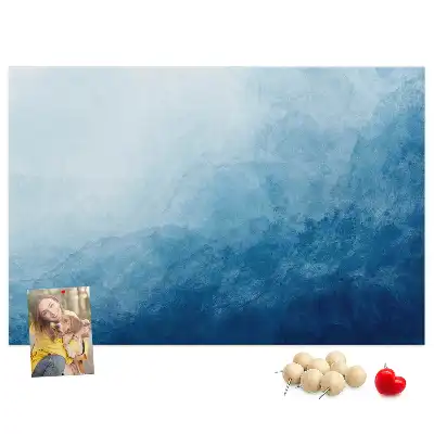 Tablica korkowa dla dzieci Abstrakcja woda
