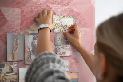 Tablica korkowa Mozaika z trójkątów