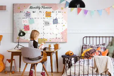 Tablica korkowa Miesięczny planer